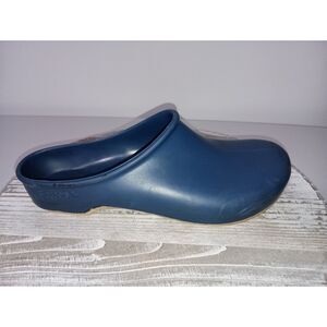 SLOGGERS, Blue Waterproof Garden Clogs, Comfort Support Insole, Women Size 9